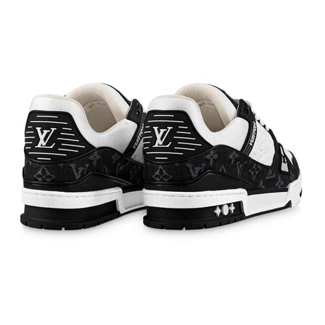 lv denim trainer|louis vuitton Lv trainerwhite black.